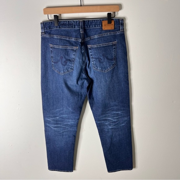 AG Adriano Goldschmied Ex-Boyfriend Slouchy Slim Jeans Blue Size 30 Faded - Picture 7 of 11